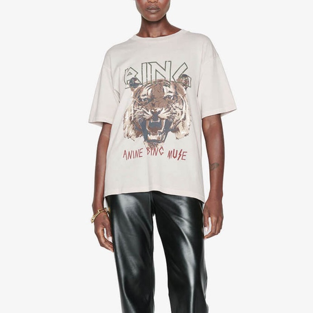 Anine Bing Tiger Tee